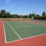 Sports Court Colour Coating in Falkirk 1