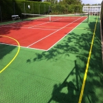 Sports Court Colour Coating in Scottish Borders 12