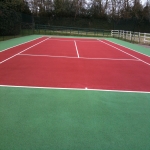 Sports Court Colour Coating in Falkirk 8