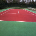 Sports Court Pressure Washing in Shropshire 1