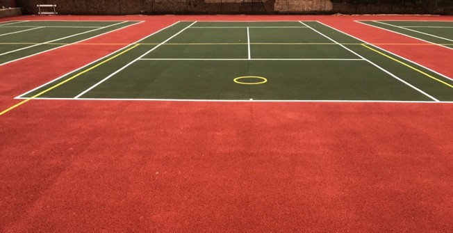 Tennis Court Resurfacing in Caerphilly