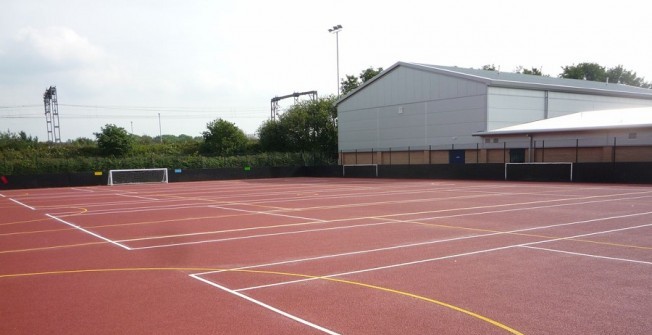 Sports Court Repair in West Yorkshire