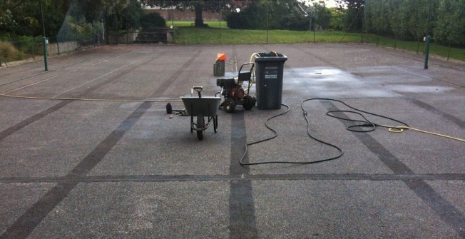 Sports Court Cleaning in Northumberland